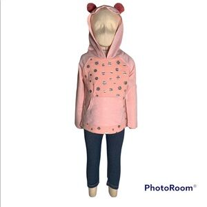 NWOT Nannette 2pc Pom Pom Hoodie with Capri Leggings Size 3T